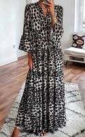 Tolles Leo Maxi Kleid Tulum im Boho Ibiza Style, onesize Bielefeld - Joellenbeck Vorschau