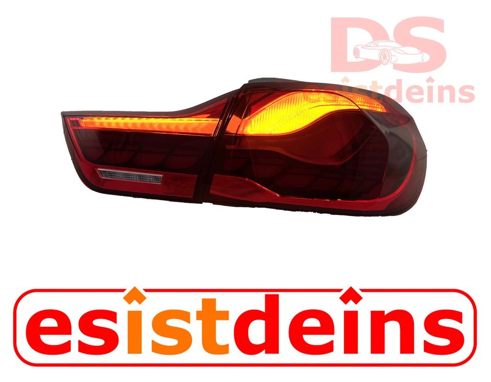 BMW 4er F32 F33 F36 M4 F82 LED Rückleuchten in Rot Bj. (13-21) in Quickborn