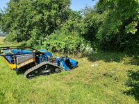 Verwildertes Grundstück Brombeeren entfernen mit Deltrak Forst Mä Baden-Württemberg - Laichingen Vorschau