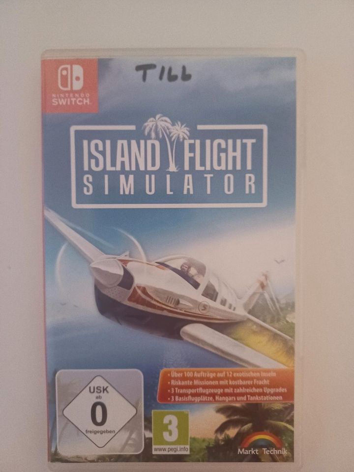 ISLAND FLIGHT Simulator Nintendo switch Spiel in Floh-Seligenthal-Floh