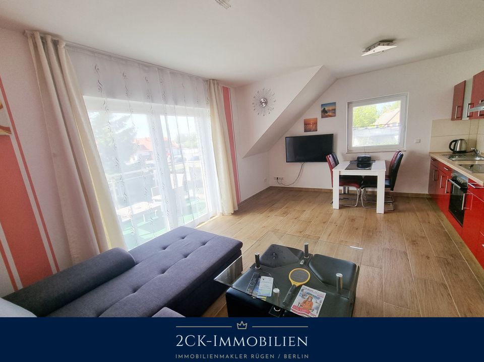 Exklusiv ausgestattete 2 Zimmer Eigentumswohnung in Peenemünde mit Süd-West-Balkon und Peeneblick! in Karlshagen