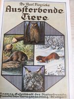 Altes Buch aussterbende Tiere,Naturschutz,Fauna,Wald,Botanik Bochum - Bochum-Südwest Vorschau