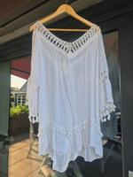 Damen Strandkleid Hängerchen weiss Gr. 36/38 Nordrhein-Westfalen - Voerde (Niederrhein) Vorschau