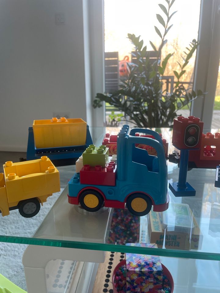 Lego Duplo mit Eisenbahn in Dresden