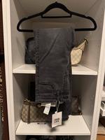 High Rise Jeans grau/schwarz Gr.38 Nordrhein-Westfalen - Brüggen Vorschau