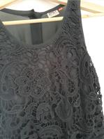 Only Kleid Materialmix schwarz Spitze/transparent Nordrhein-Westfalen - Rösrath Vorschau