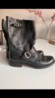 Frye Boots 38 schwarz Veronica Short slouch Biker Boots Nordrhein-Westfalen - Kevelaer Vorschau