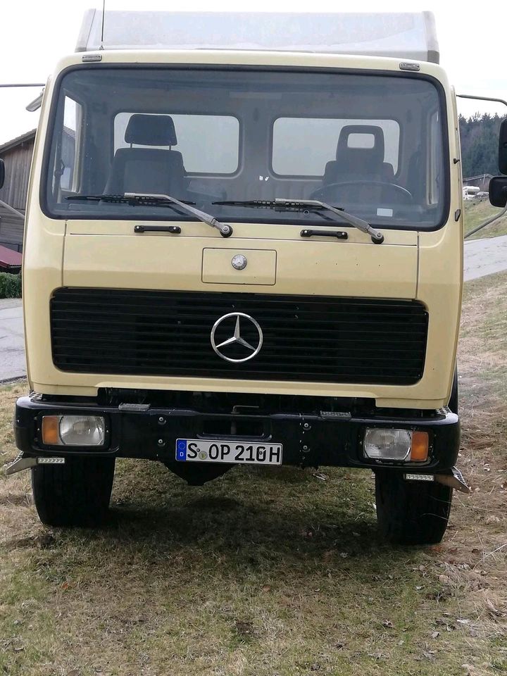 Wohnmobil Expeditionsmobil Mercedes 1017AF Allrad 4x4 in Schöfweg