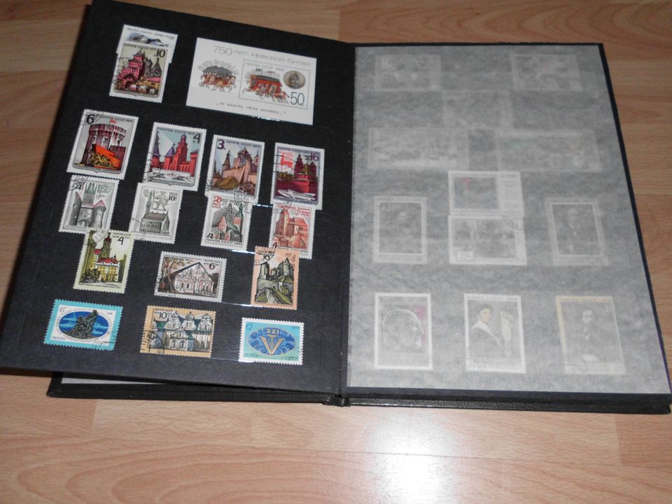 Briefmarkenalbum Russland - neuwertig in Lippstadt