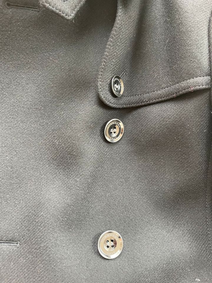 Burberry Brit Mantel Trenchcoat Wolle Blogger schwarz GR. 38 in Köln