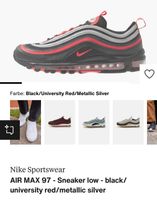 Nike Air Max 97 sneaker low black, Gr 44 Sachsen - Meißen Vorschau