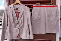 Blazer und Rock Taifun grau-beige, Gr. 44 Hessen - Runkel Vorschau