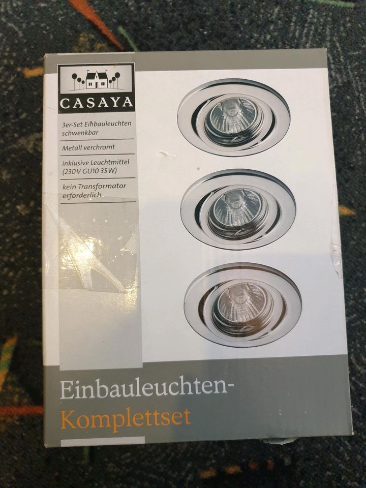 Einbau-Spots, neu und nicht ausgepackt in Niedersachsen - Bergen | Lampen  gebraucht kaufen | eBay Kleinanzeigen ist jetzt Kleinanzeigen