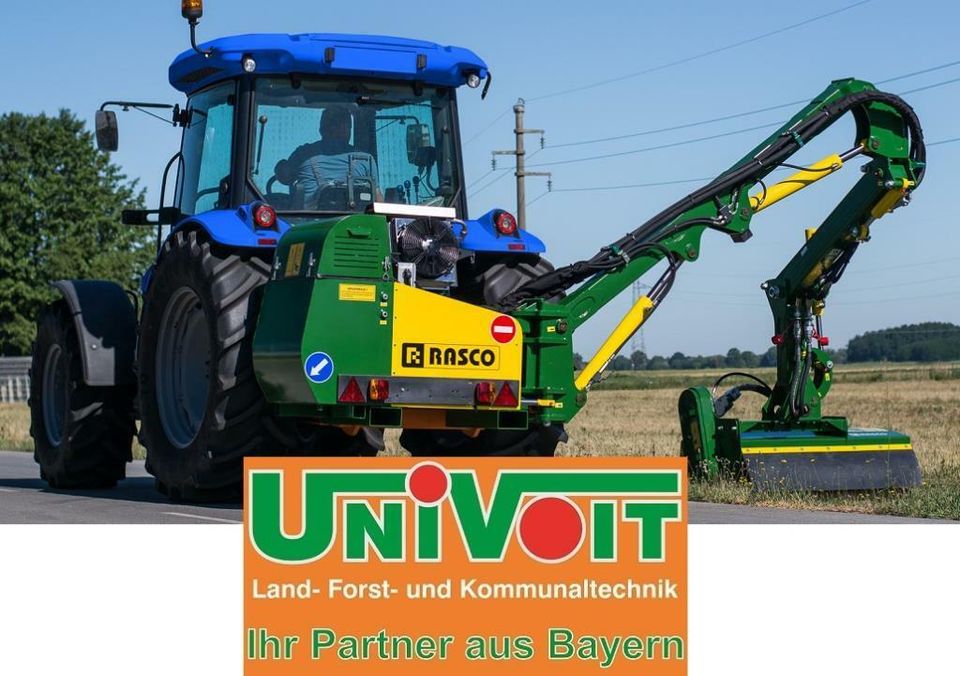 Rasco Auslege Böschungsmulcher 6 - 7m NEU f Traktor Mulag Dücker in Warmensteinach