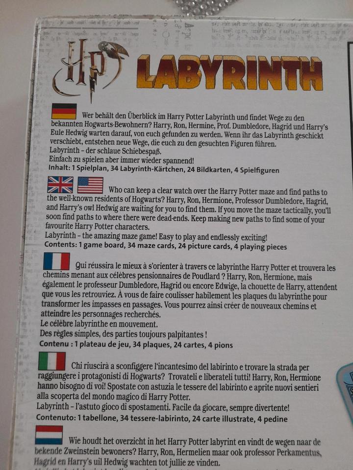 Harry Potter Brettspiel Labyrinth NEU in Kabelsketal