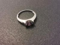 Kleine 925 Silber Ring mit lila Stein Bayern - Haimhausen Vorschau