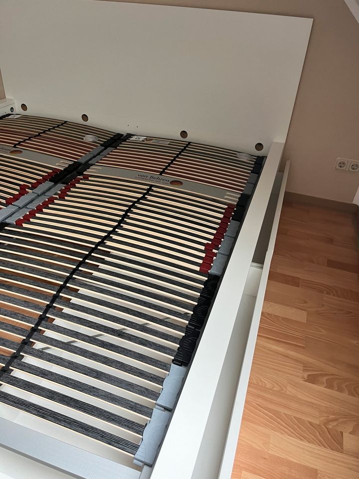 1,80 x 2,00 m Malm Bett inkl. Bettkästen ohne Lattenroste in Heilbad Heiligenstadt