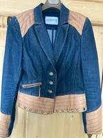 Ambiente Jeansjacke mit Leder Nordrhein-Westfalen - Lügde Vorschau
