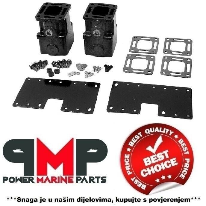 MERCRUISER AUSPUFF RISER SET 6" - 93322A12 in Berlin