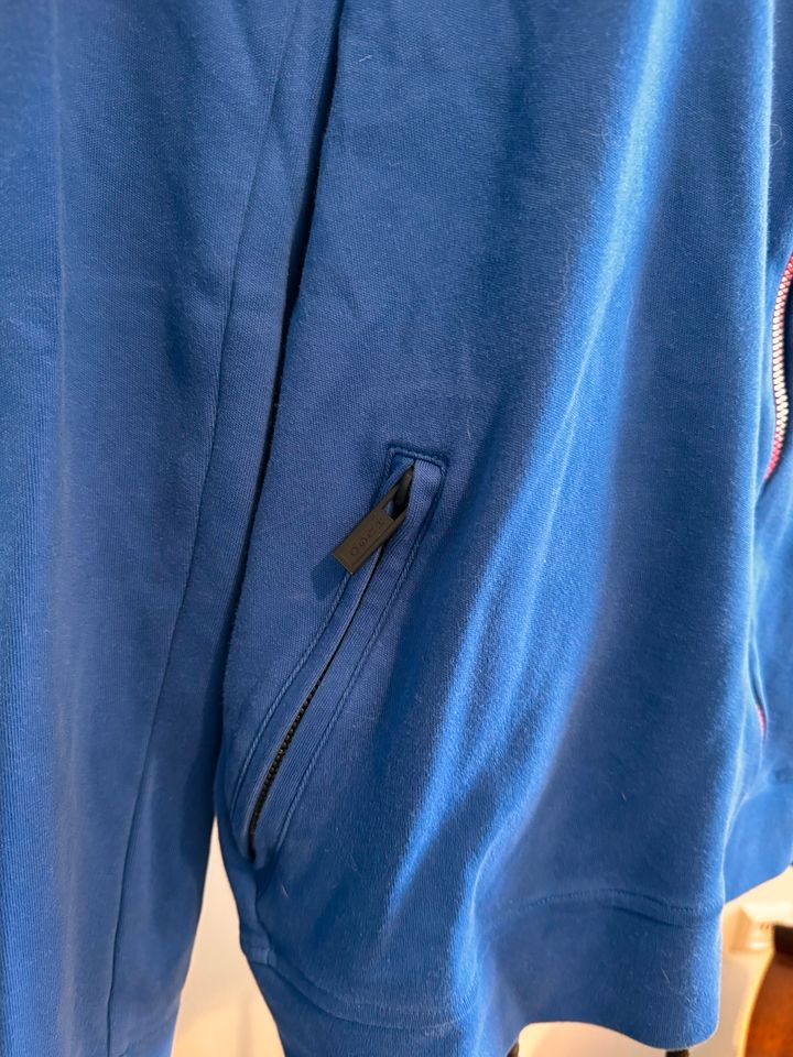 Sweatshirt-Jacke DOS, Hugo Boss, blau, Größe M in Frankfurt am Main