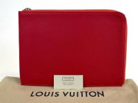 LOUIS VUITTON Etui JULES PM TAURILLON Neuwertig Rot Tasche Hamburg-Nord - Hamburg Uhlenhorst Vorschau