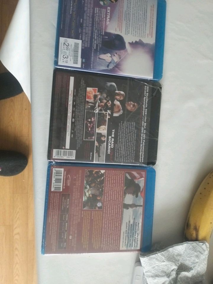 3 Blu Ray blurays Filme neu Ovp in Neustadt