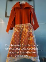 Verkleidung Scarlett von Zeichentrick Robin Hood Hessen - Reichelsheim (Wetterau) Vorschau
