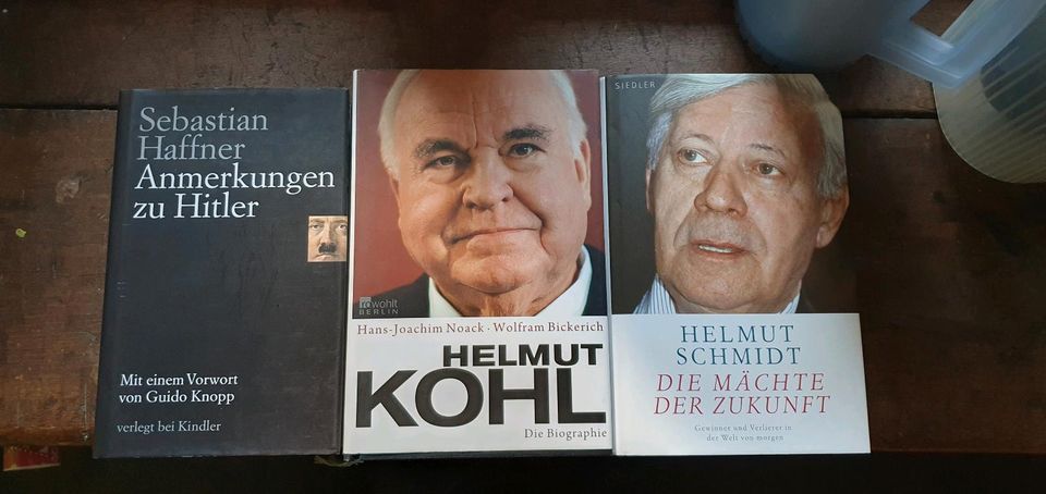 Anmerkungen Hitler Helmut Kohl Biographie Schmidt Mächte Zukunft in Mannweiler-Cölln