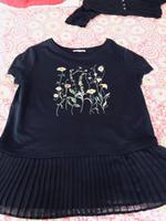 Schicke Tshirt von Orsay gr36/38 dunkelblau mit Plissee/ Stickere Niedersachsen - Damme Vorschau
