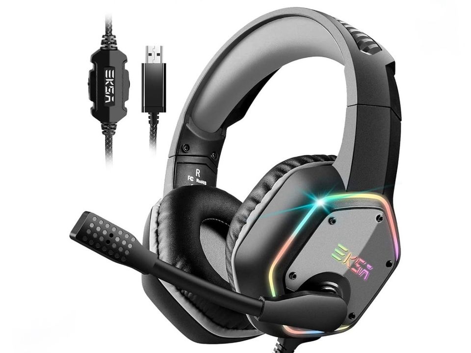 Over-Ear USB Gamer Kopfhörer für PS4/PS5 Konsole/Computer/Laptop in München