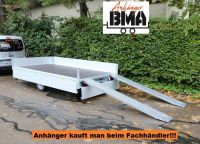 EDUARD Anhänger Multi 330x180x30 1500kg mit Rampen & Winde NEU Baden-Württemberg - Tannheim Vorschau