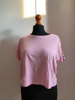 Oversized rosa t Shirt Damen mit print Dresden - Striesen-Süd Vorschau