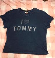 Tommy Hilfiger Blaues T-Shirt Hessen - Korbach Vorschau