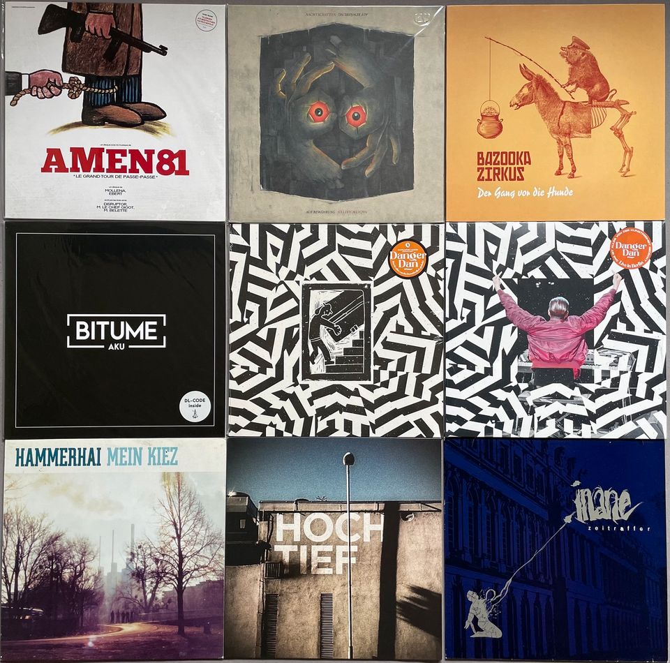 30 LP Deutsch,Punk,Alternative,Emo,HardCore Sammlung Vinyl no CD in Lebach