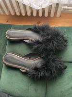 Zara Hausschuhe Gr. 41 schwarz Berlin - Charlottenburg Vorschau