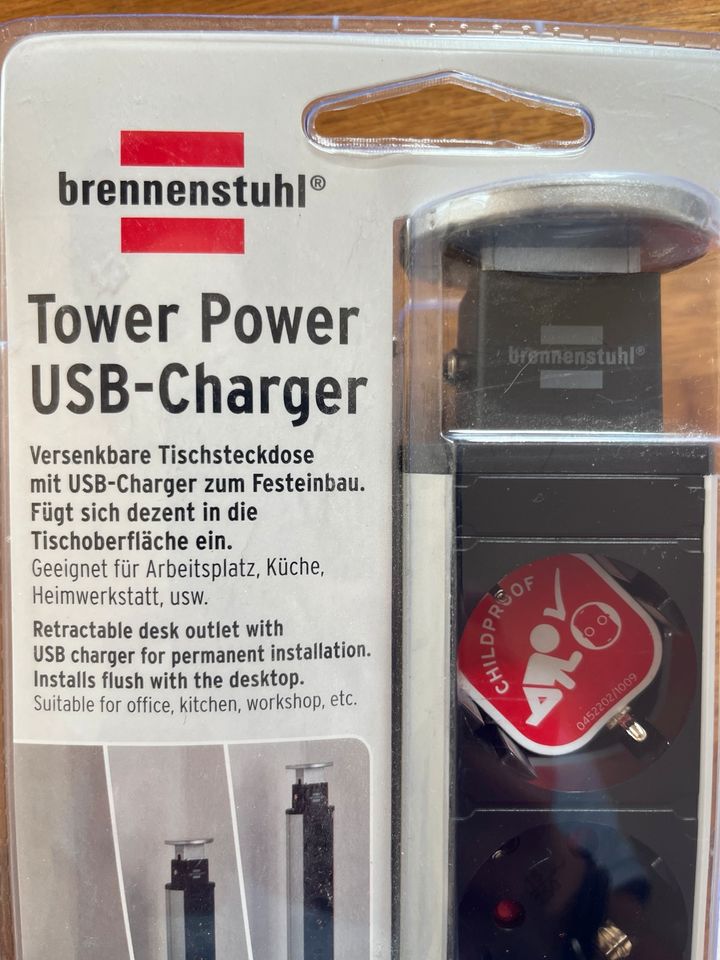 Brennenstuhl Tower Power mit 2-fach USB in Planegg
