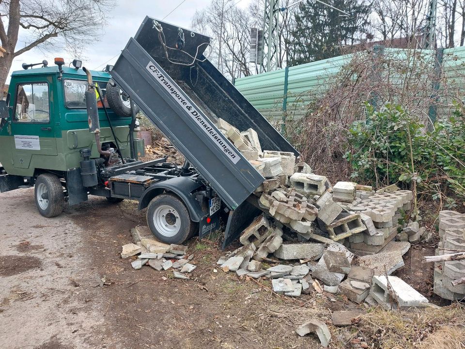 Biete Transporte Minibagger Dienstleistungen rund um Haus und Hof in Pfaffenhofen a.d. Ilm