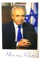 Shimon Peres (+2016) - Original Autogramm Friedensnobelpreis Nordrhein-Westfalen - Kamp-Lintfort Vorschau