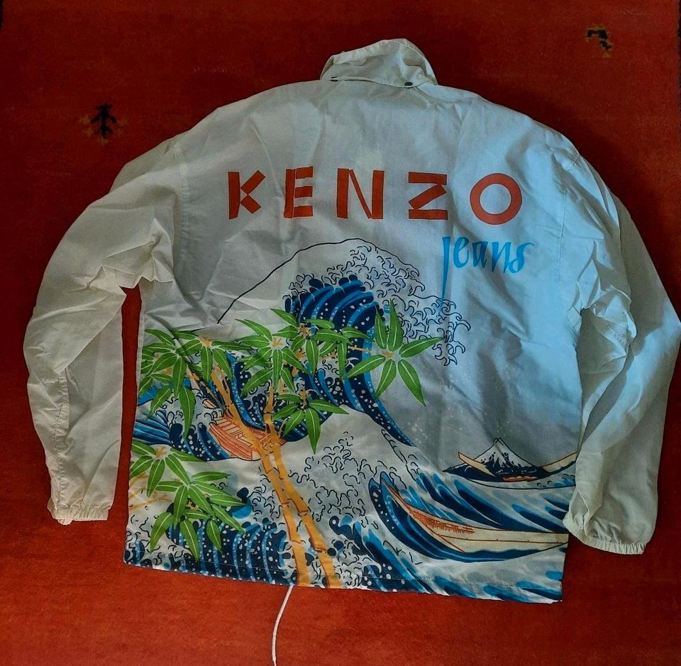 Kenzo Sommerjacke weiß Größe xl in Bad Vilbel