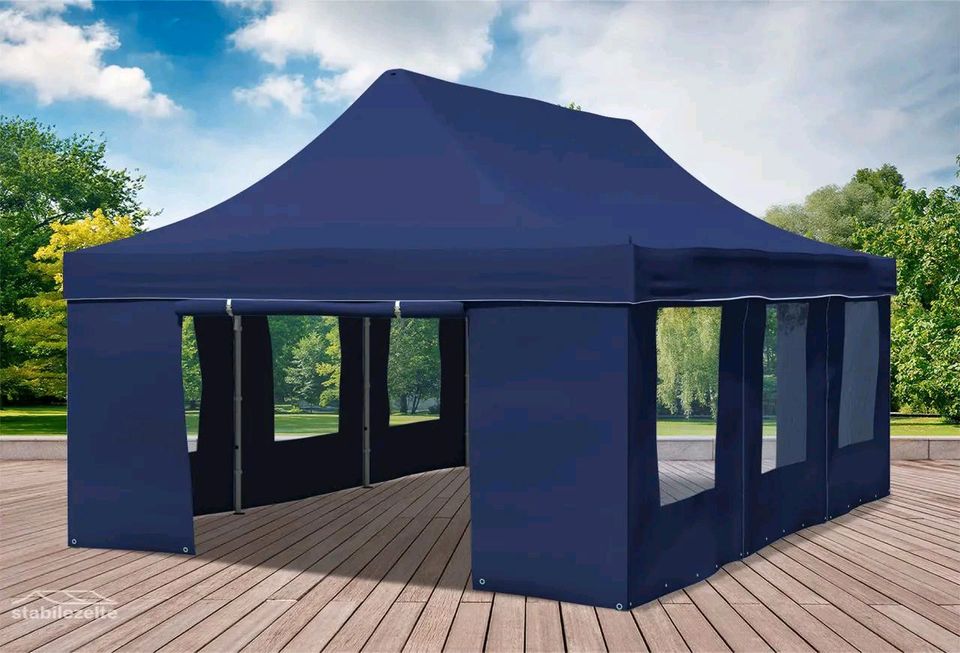 4 x 6 Faltpavilion stabile Zelte Professional Plus Ausführung in Brüggen