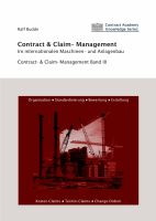 Contract- und Claim-Management Schleswig-Holstein - Lübeck Vorschau