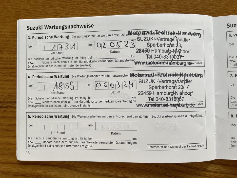 Suzuki GSX-S 1000 S Katana schwarz Zubehör erst 1.859 km wie neu! in Hamburg