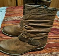 Westernstiefel # 41 Boots Leder neuwertig Frauen Nordrhein-Westfalen - Nettetal Vorschau