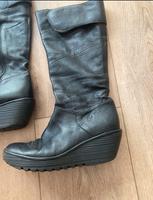 Stiefel Leder 40 schwarz London Fly Niedersachsen - Wardenburg Vorschau