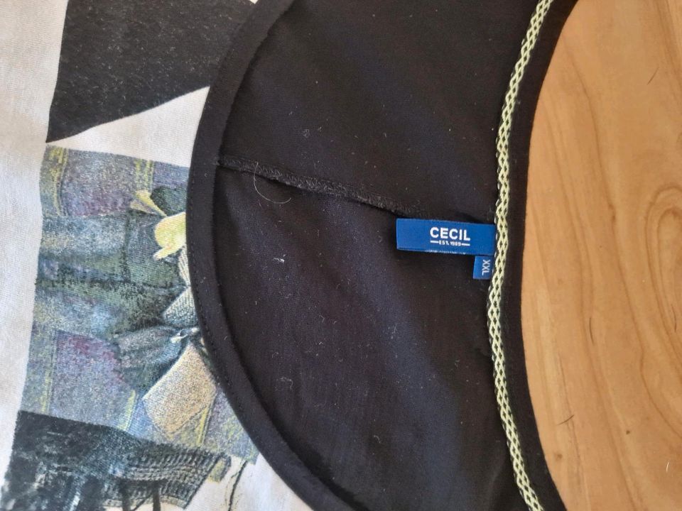 2 Cecil langarm Shirts blau/schwarz/bunt XXL in Eckernförde