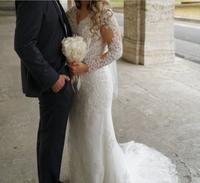 Hochzeitskleid Brautkleid Gelinlik modern mit dezenter Schleppe Hessen - Lollar Vorschau
