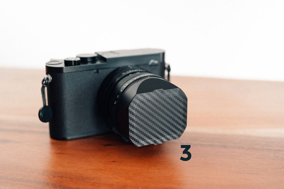 Leica Q/Q2/Q3 Objektivdeckel in Senden