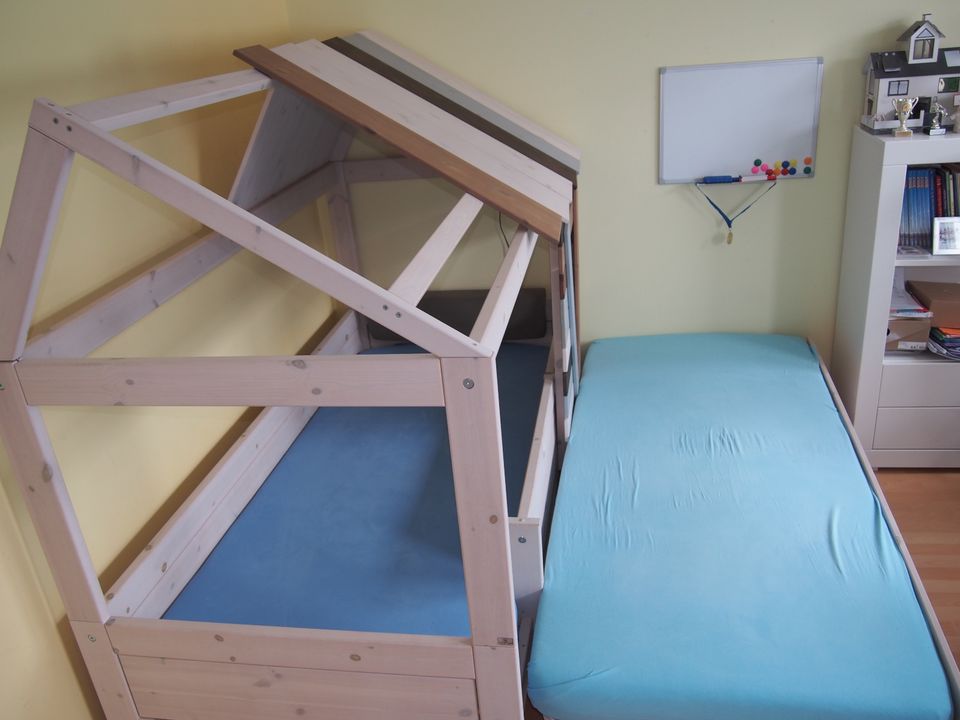 LIFETIME Bett "Baumhütte" mit Gästebett in Untergruppenbach