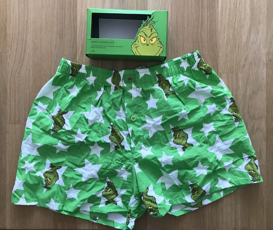 Grinch Boxershort - L/XL - Neu und OVP - Unikat in Leipzig