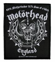 Motörhead England MOTHERFUCKER Aufnäher Patch Gewebt & Lizenziert Nordrhein-Westfalen - Gescher Vorschau